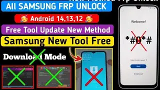 Samsung Frp Unlock || Samsung FRP Tool 2024 All Samsung FRP Bypass Android 13/14 - no adb - no *#0*#