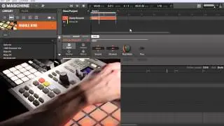 Maschine Tutorial - Playing sounds with a MIDI controller