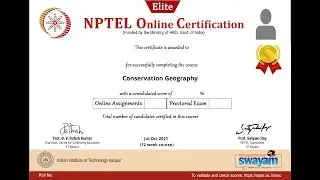 100% Correct | Conservation Geography | Week 10 Quiz | Assignment 10 Conservation Geography | NPTEL