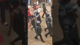 The Youth won't be oppressed. (African youth Standing Up for the Right)