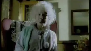 old lady eating pizza and farting