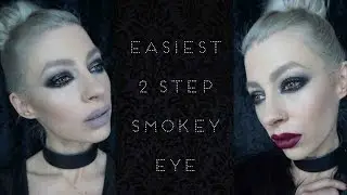 Simple 2 Product Sparkly Smokey Eye