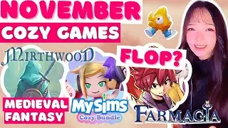 6 INTRIGUING COZY GAMES Coming This November: Farmagia, Mirthwood, Luma Island & more