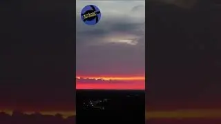 August 15, 2023 sunset after the storm #shorts