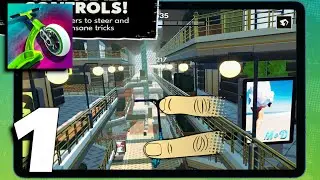 Touchgrind Scooter - Gameplay Part 1 All Levels(Android, iOS)