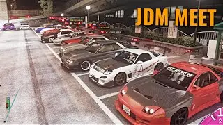 HUGE JDM CAR MEET / CRUISE!! | Assetto Corsa | Shutoko Revival Project