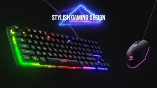 keyboard & Mouse 3d Product visualization by index 3d | blender 2.9 Eevee | After Effects
