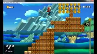 CEMU 1.4.0 - Super Mario Maker (60fps)