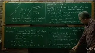 Mekanika Kuantum 13 Eksponensial operator, persamaan swanilai/eigenvalue, & subruang vektor swanilai