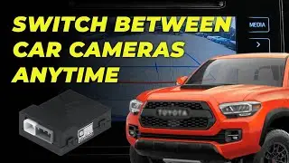 Connect Car Camera in Toyota Tacoma 4Runner Hilux RAV4 Highlander Tundra with GermesLab Adapters