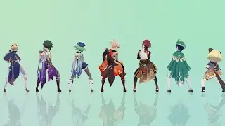 【MMD Genshin Impact】Bla Bla Bla Dance (Anemo Supremacy 🌪)