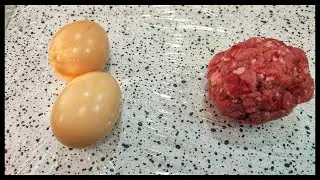 A SPOON OF MINCER AND EGG = a chic breakfast in 5 minutes!