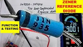 {945} zener reference diode, function and testing explained