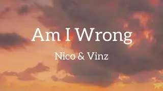 Nico & Vinz - Am I Wrong