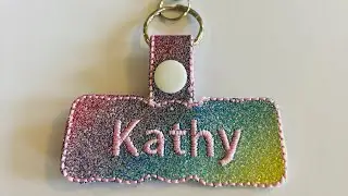 Embroidered KeyFob