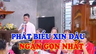 Phát biểu xin dâu lễ vu quy ngắn gọn nhất