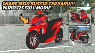 Share mod bussid vario 125 modifikasi hedon || Bussid V4.2