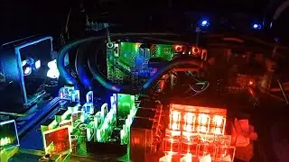 Goldenstar Luminance 12000 Show Laser Intermittent Blue Laser Repair and Alignment