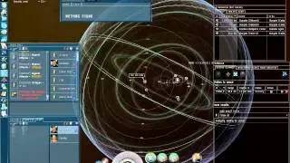 Ловля хантеров в аномалиях. EVE Online