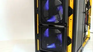 Antec Lanboy Air - Frontlüfter im Betrieb