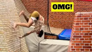 TRAMPOLINE PARK FLIPS!