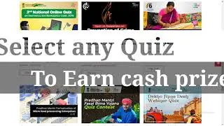 How to Registered for MyGov Quiz for win cash prizes. #india #free #cash #prizes #MyGov
