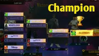 We won in clash squad cup 🏆