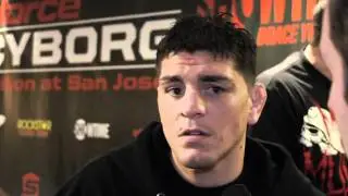 Nick Diaz says he's the best striker at 170 lbs in the world.