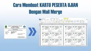 How to Create an Exam Participant Card with Mail Merge