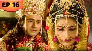 Ramayan (2001) | एक ही दिन श्रीराम और तीनों भाइयों ने रचाया विवाह! | Episode 16 | Bhakti Mein Shakti