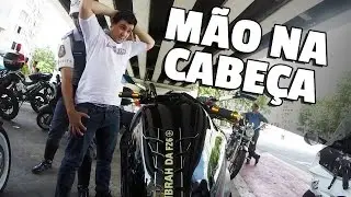 ABORDAGEM POLICIAL POR CONTA DO SOM DAS MOTOS