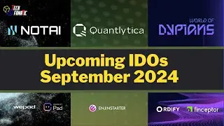 Upcoming IDOs September 2024