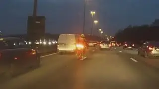Motorcycle Close Call