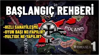 ALMANYA NASIL OYNANIR ? | HEARTS OF IRON 4 - ÖĞRETİCİ REHBER | #1