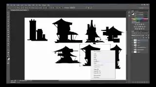 Creating Silhouttes using Photoshop