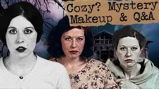 Cozy Mystery Makeup Looks + I Answer Cozy Mystery Questions! [CC]