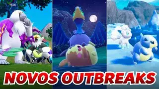 6 NOVOS OUTBREAKS COMEÇAM HOJE! 🎮 Pokémon Scarlet e Violet