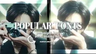 POPULAR AND UNDERRATED FONTS YOU MIGHT HAVE BEEN LOOKING FOR !