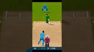 Real Cricket 24 Realistic Bowling Actions | RC 24 Bowling #shorts