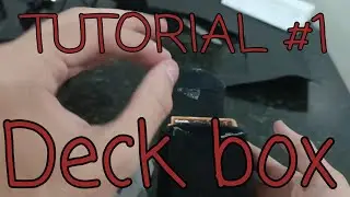 tutorial: como fazer uma Deck Box