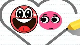 Red Ball 4 Vs Love balls - Box Factory All Levels With Boss Fight Gameplay Walkthrough (iOS)