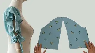 🦋 Very Beautiful Frilly Butterfly Sleeve Design That Will Add Air to Your Dresses 🤩