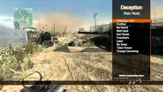MW3 Deception Mod Menü