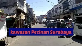 Jalan Songoyudan kawasan Pecinan Surabaya