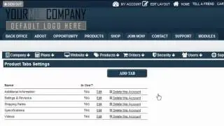 MarketPowerPRO MLM Software - Product Information Tabs