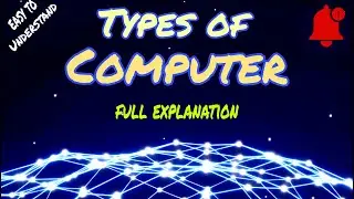 types of computer | types of computer in hindi | classification of computer |