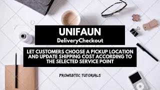Unifaun delivery checkout Opencart default theme