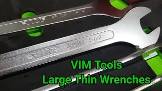 VIM Tools Large Thin Wrenches SAE..