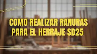 Como realizar el servicio para el herraje SD25