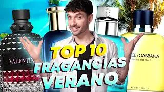 TOP 10 Fragancias Hombre Verano y Para El Calor 2024